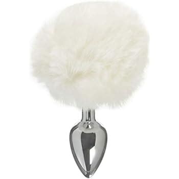 bunny anal plug|Amazon.com: Tailz White Fluffy Bunny Tail Anal Plug.